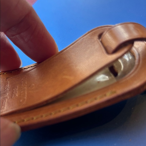 Louis Vuitton luggage Tag/key holder w/Sak Roots charm/tassels - Picture 8 of 8